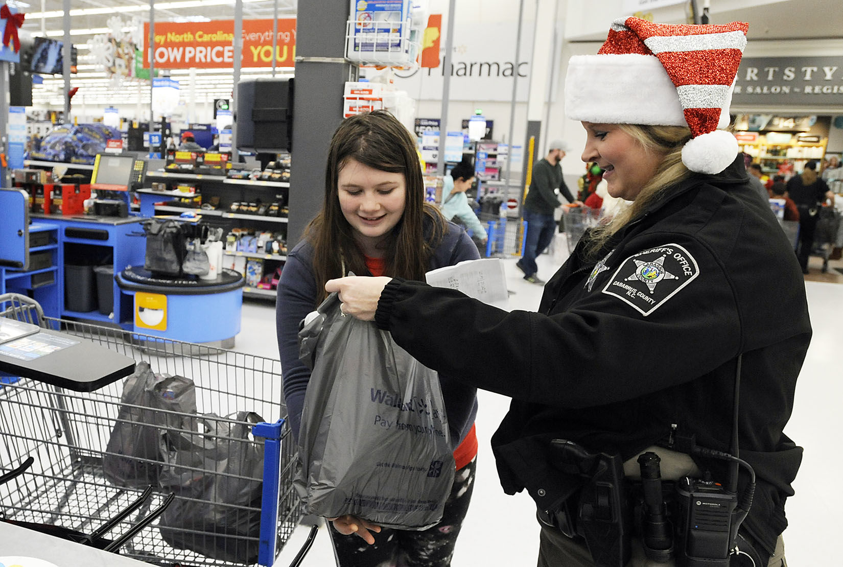 Cops & Kids Christmas shopping